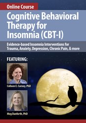 Cognitive Behavioral Therapy for Insomnia (CBT-I)
