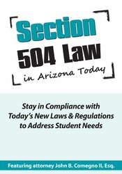 Section 504 in Arizona Today