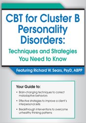 CBT for Cluster B Personality Disorders