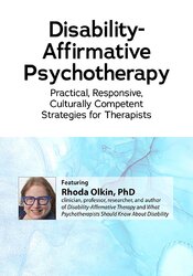 Disability Affirmative Psychotherapy