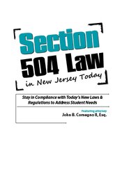 Section 504 Law in New Jersey Today