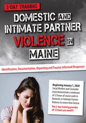 Domestic and Intimate Partner Violence in Maine